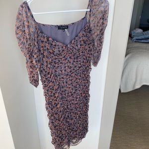 1. State Ruched Mini Dress